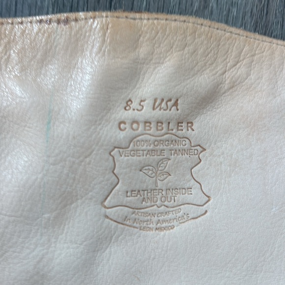 BED STU GLAYE WOMEN RIDING BOOTS BROWN LEATHER SIDE AND BACK ZIPPERS size 8.5 - Picture 12 of 16